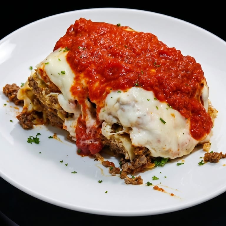 Delicious Lasagna Made Fresh