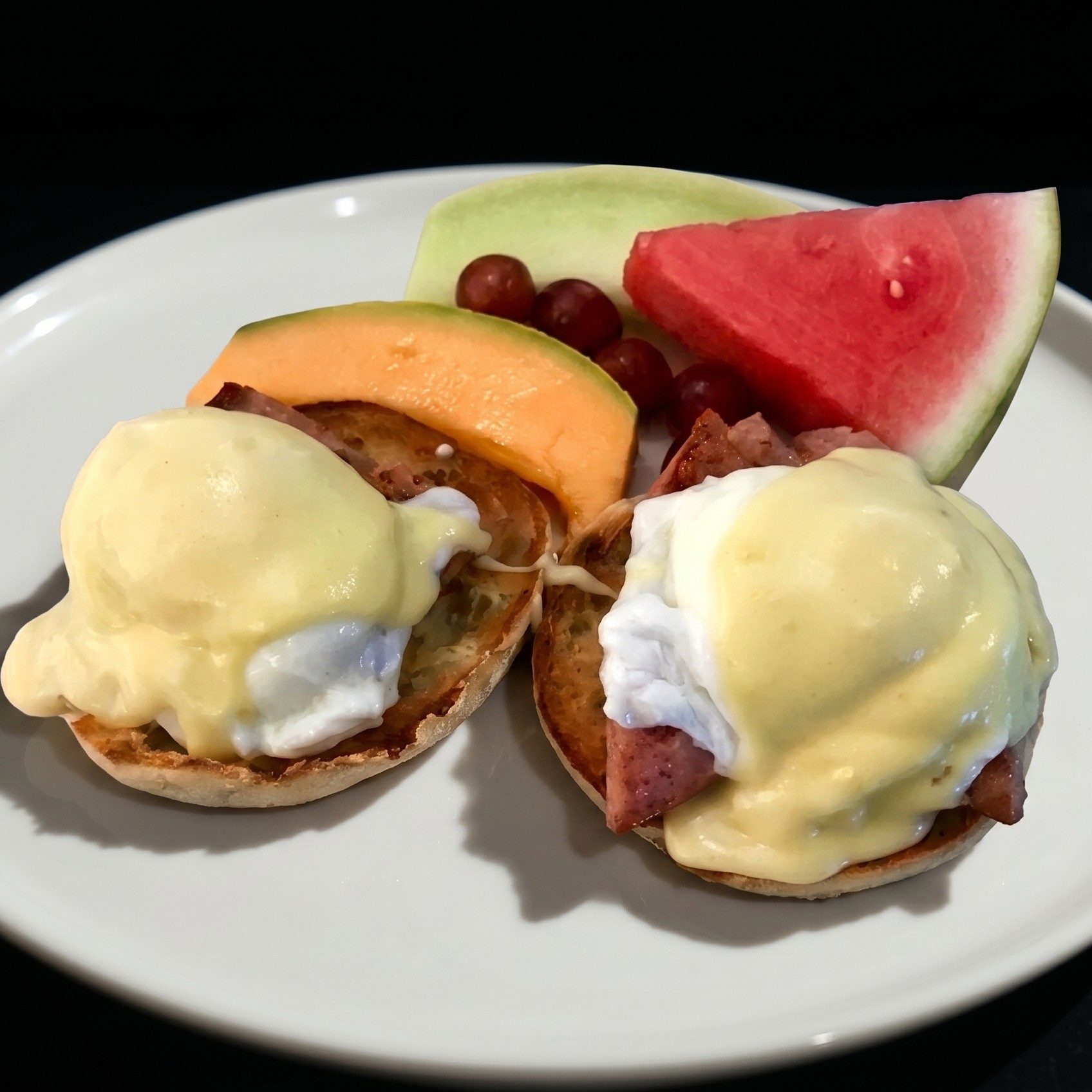Classic Eggs Benedict.