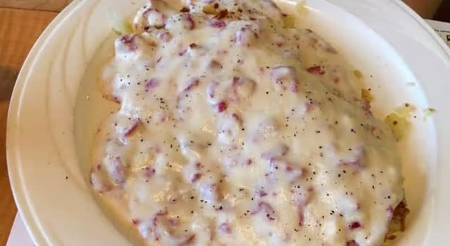Creamed Chipped Beef.